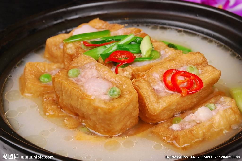 網油豆腐 網油豆腐