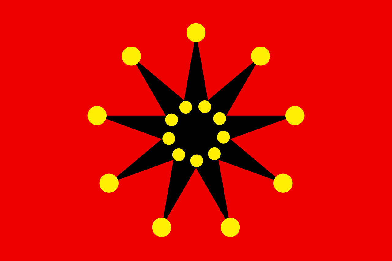 十八星旗作為陸軍旗（1912年5月14日—1912年6月11日）