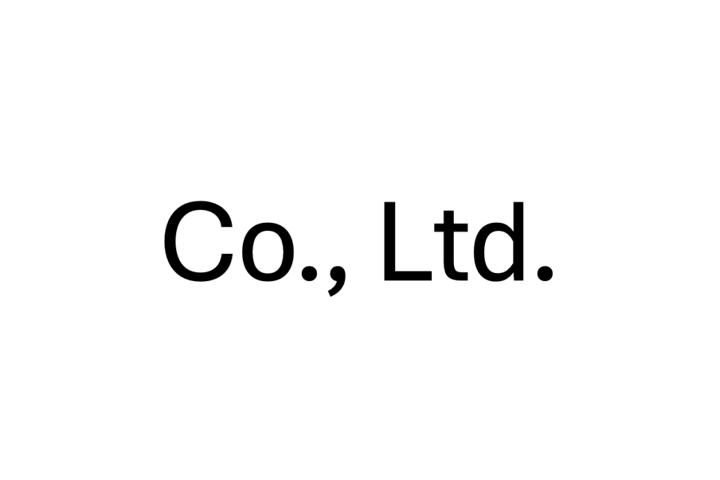 Co., Ltd. Co., Ltd.