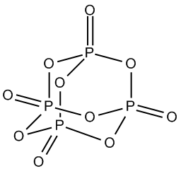 五氧化二磷結構式