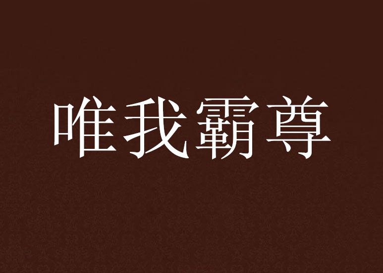 唯我霸尊 唯我霸尊