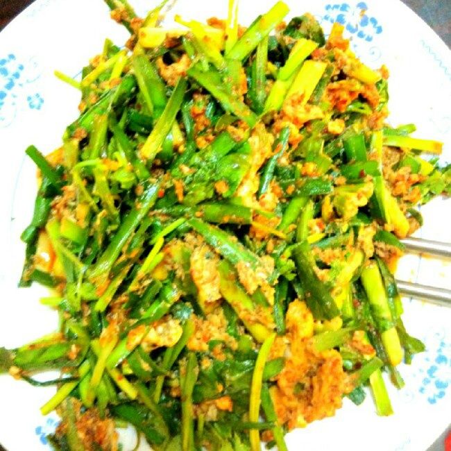 韭菜香菜炒蛋 韭菜香菜炒蛋