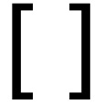 中括弧([])