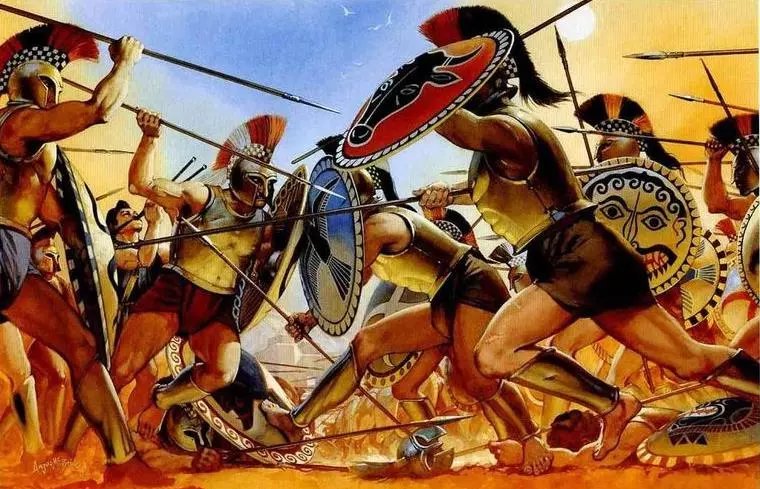 早期希臘城邦間的戰爭都非常短促