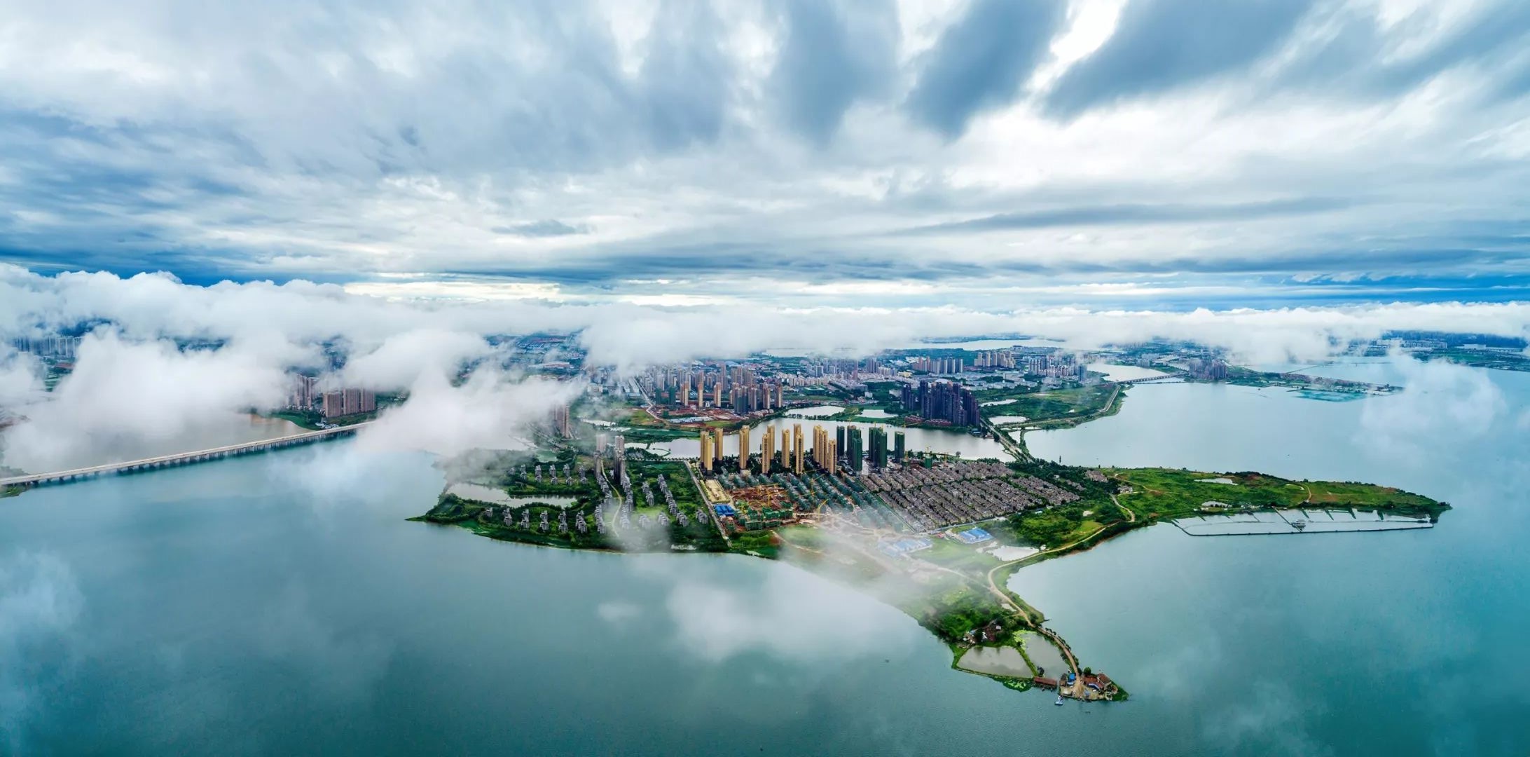 中國最大城中湖——武漢湯遜湖