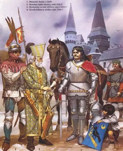 半個世紀以來 匈牙利及其附庸是救援拜占庭帝國的主力