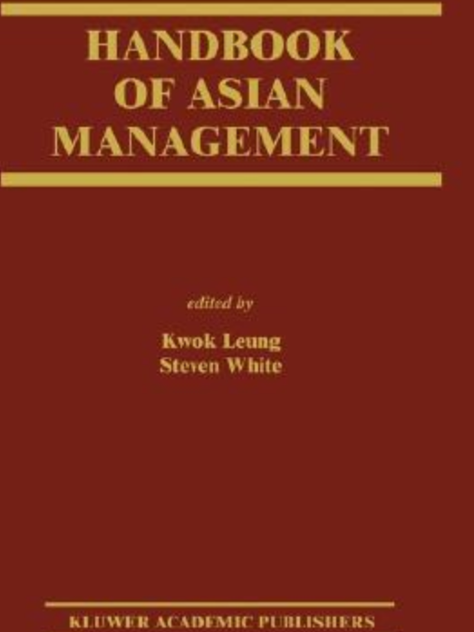 Handbook of Asian Management Handbook of Asian Management