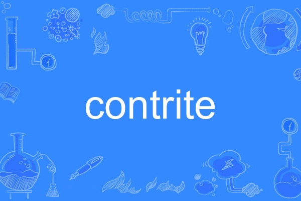 contrite