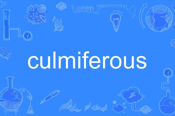 culmiferous culmiferous