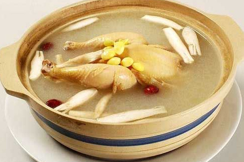 珍菌鮮雞湯