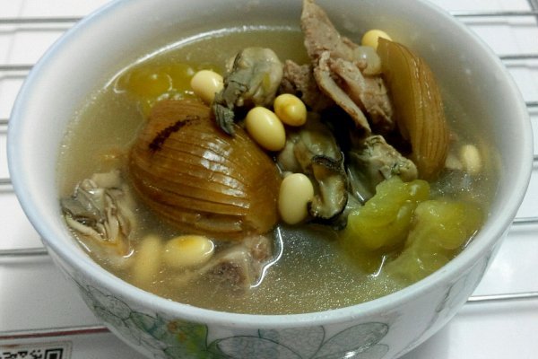 酸菜蚝豉湯 酸菜蚝豉湯