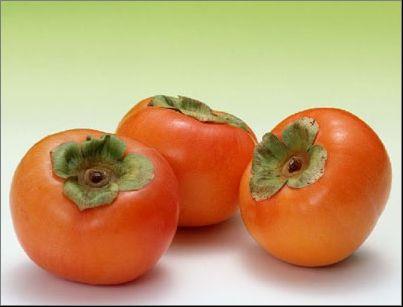 含鞣質水果——柿子