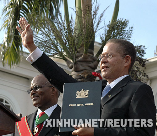 布魯斯·戈爾丁當選牙買加總理