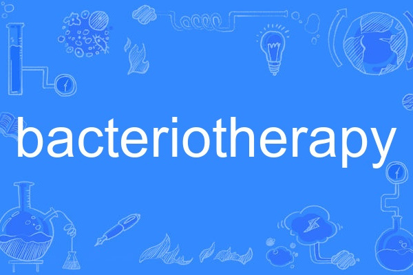 bacteriotherapy bacteriotherapy
