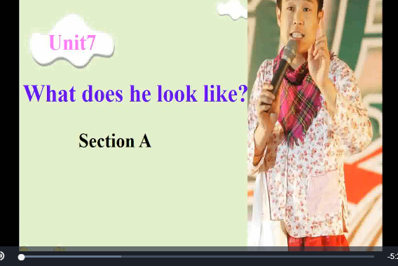 What does he look like? What does he look like?