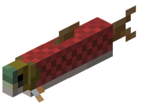 鮭魚(沙盒遊戲《Minecraft》中的一種生物) 鮭魚(沙盒遊戲《Minecraft》中的一種生物)