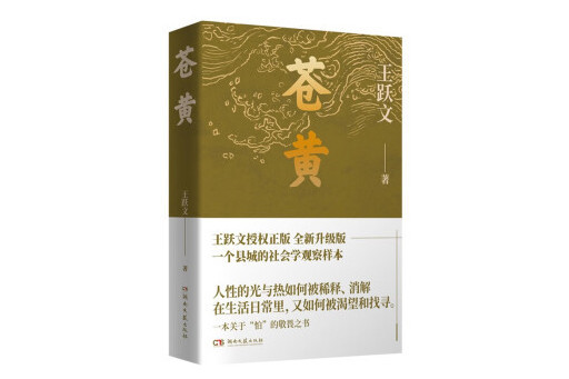 蒼黃(2023年湖南文藝出版社出版的圖書) 蒼黃(2023年湖南文藝出版社出版的圖書)