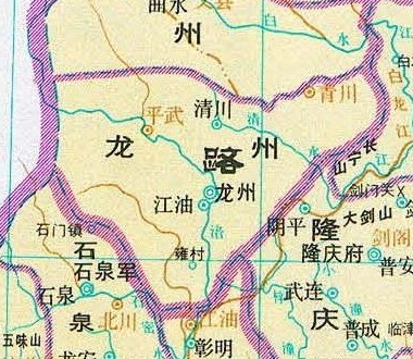 龍州疆域圖（南宋）