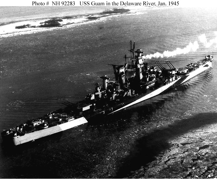 1945年1月關島號