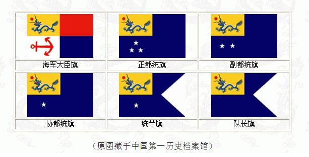 清末重建海軍軍官旗
