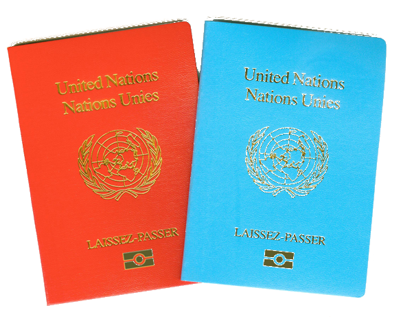 聯合國紅藍通行證