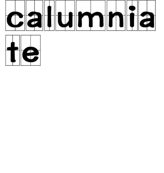 calumniate
