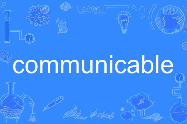 communicable communicable