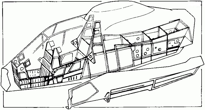 RAH-66的機身複合材料箱形梁主結構