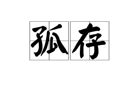 孤存(漢語辭彙)
