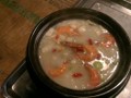 切蟹蝦滑粥