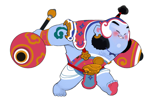 巨靈神(手遊《鬧鬧天宮》里的戰士/近戰類英雄) 巨靈神(手遊《鬧鬧天宮》里的戰士/近戰類英雄)