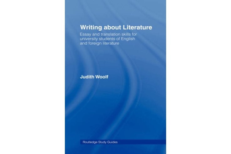 Writing About Literature Writing About Literature