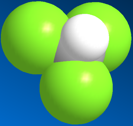 三氯甲烷比例模型