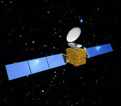 鑫諾三號通信衛星運行模擬圖