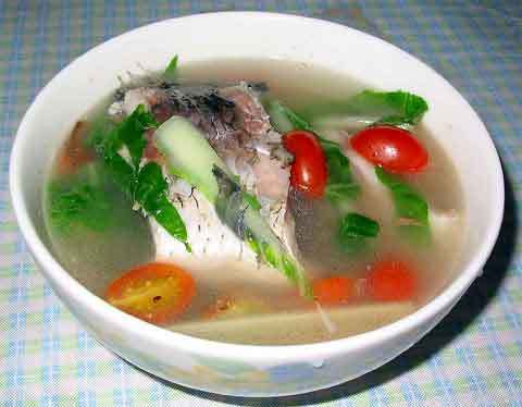蓴菜鯽魚湯 蓴菜鯽魚湯