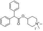 4-二苯乙醯氧基-N-甲基-哌啶甲碘化物
