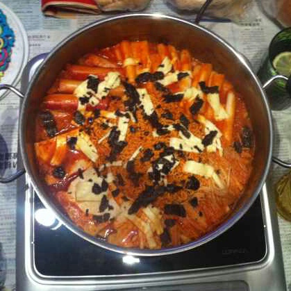 韓式乳酪年糕火鍋
