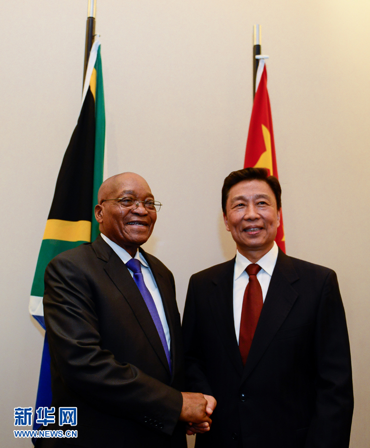 7·14習近平會見南非共和國總統祖馬