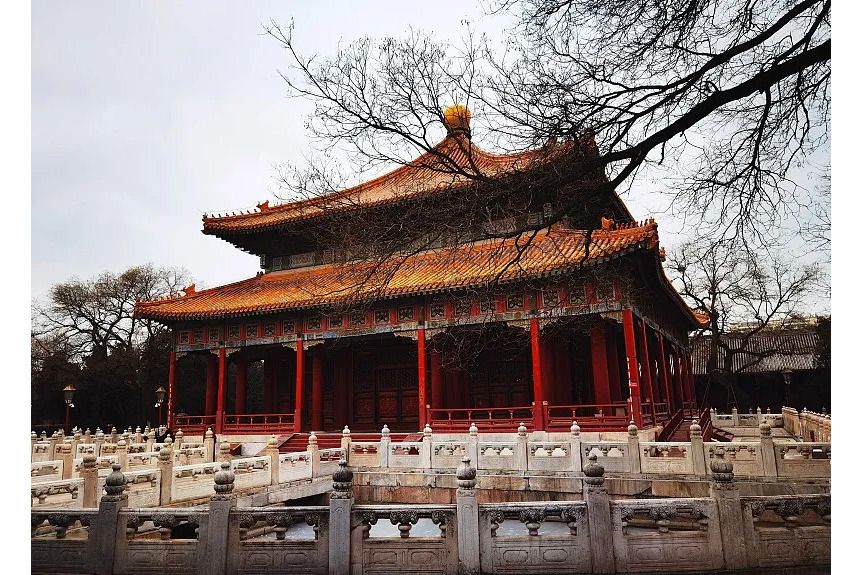 敬一亭(北京國子監第三進院的主建築) 敬一亭(北京國子監第三進院的主建築)
