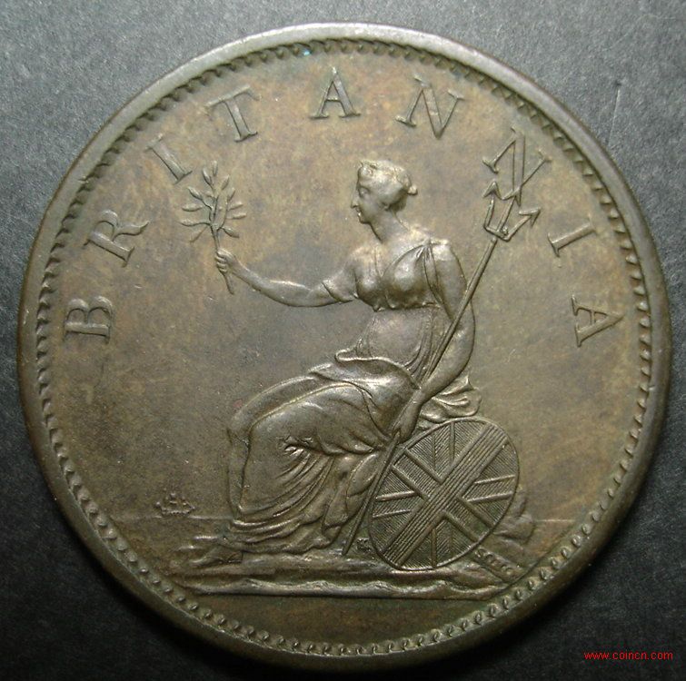 1806英國喬治三世大銅幣