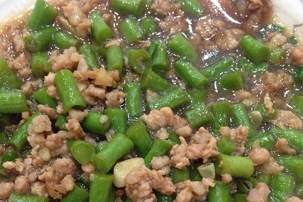 長矼豆肉末 長矼豆肉末
