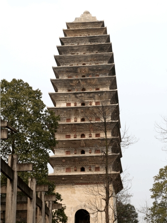 鎮國寺白塔 鎮國寺白塔