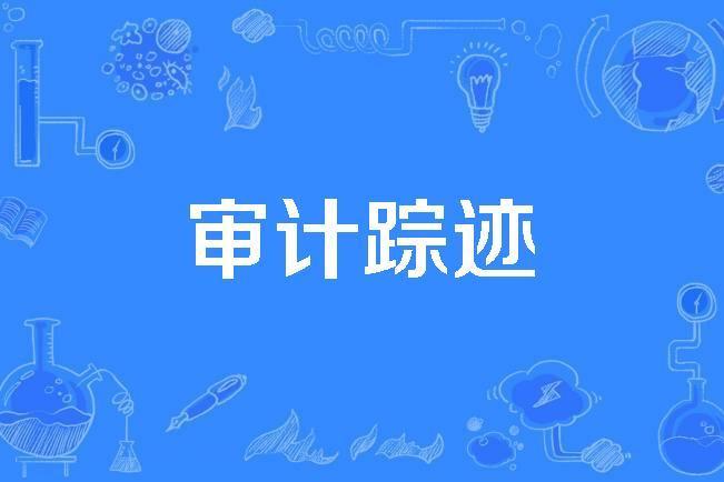 審計蹤跡 審計蹤跡