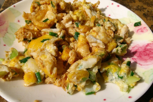 醬油炒雞蛋 醬油炒雞蛋