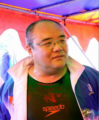 張健(中國橫渡第一人、北京體育大學教師)