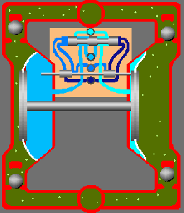 隔膜泵原理圖