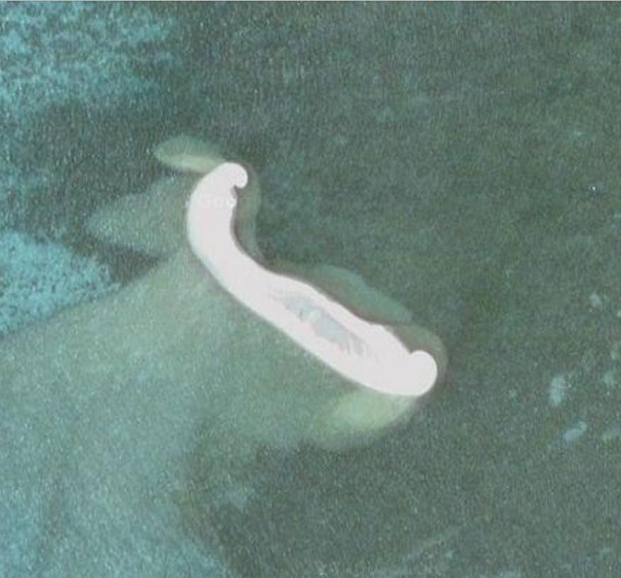西新沙洲衛星圖片