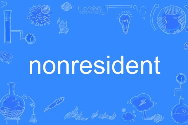 nonresident nonresident