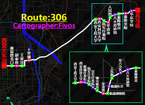 公交運行線路