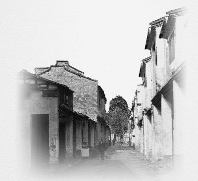 上杭舊照片：街道景觀